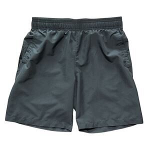 Under Armour Woven Graphic Loose Athletic Gray Shorts Boy's Large